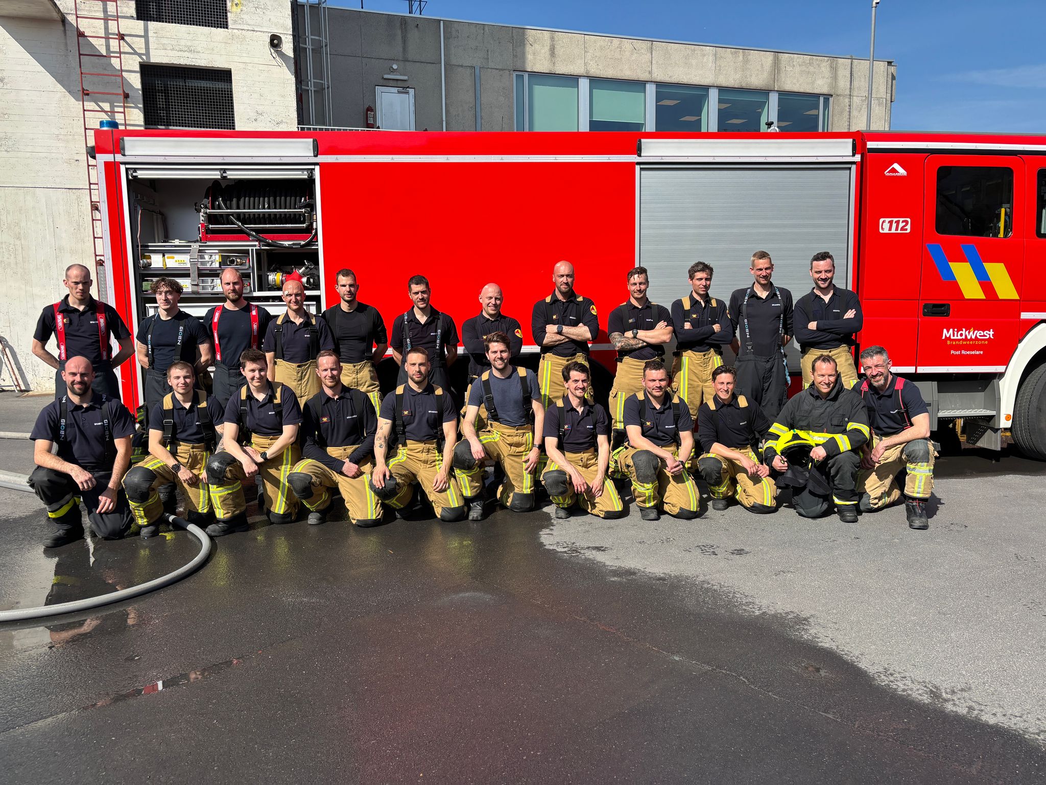 groepsfoto brandweeropleiding NB01 2025-2026